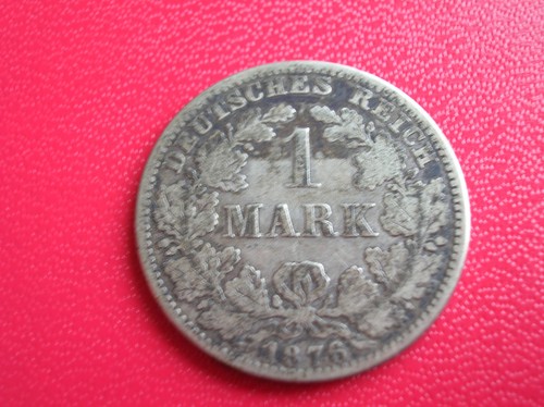 Allemagne mark 1876 argent - allemagne,