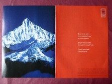 4/1998 PUB CFMI SNECMA GE CFM56 ENGINE SWITZERLAND SUISSE ALPES ORIGINAL AD