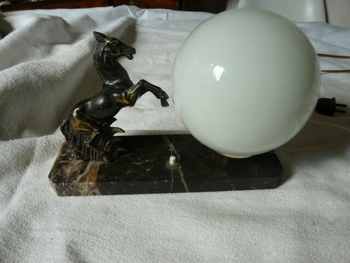 Ancienne lampe table - lampe, de