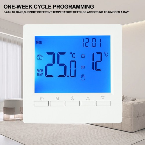 Thermostat écran lcd pour - lcd,