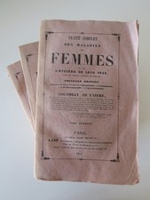 Maladies des Femmes et Hygiène de leur Sexe - 1843 - 3 vol. complet - Colombat