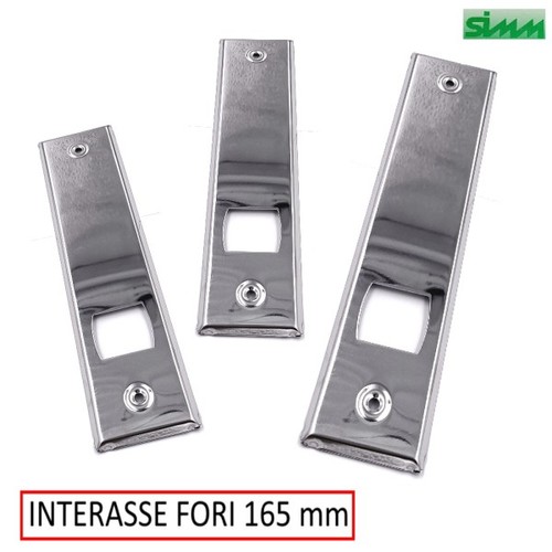 Plaque inox pour enrouleurs - plaque,