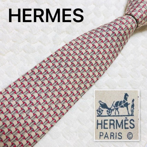 Hermes tie basket - tie, red