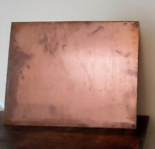Plaque polie cuivre vierge gravure art burin/ eaux-fortes/ copper plate etching