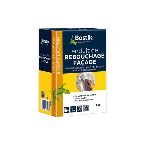 Enduit rebouchage facade - rebouchage,