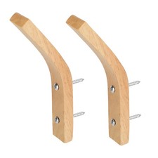 2PCS En Bois Mural Crochet