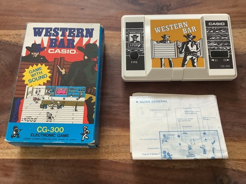 Rare jeu casio western bar - rare,