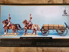 HISTOREX/caisson Artillerie 1810/diorama 54mm 1:32 no 90mm OUGEN SEGOM  Nemrod 