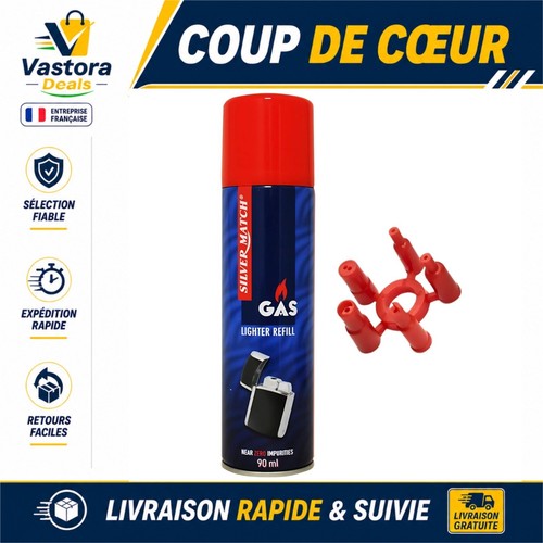 Recharge gaz butane - gaz, silver