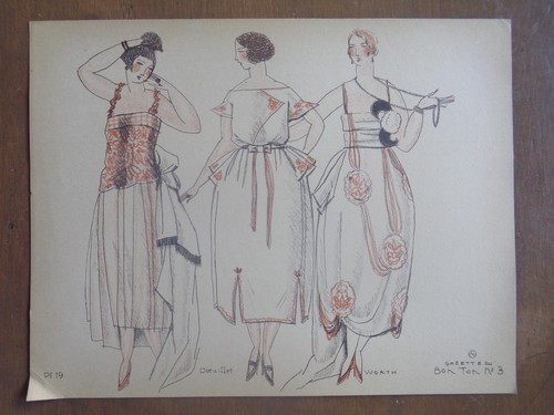 Gazette bon ton gravure - gazette,