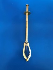 PINCE A SUCRE OU GLACONS EN METAL DORE ANCIENNE CRABE N°4