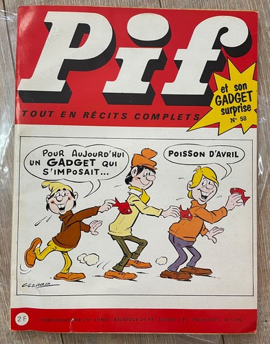 Pif gadget avec - pif,