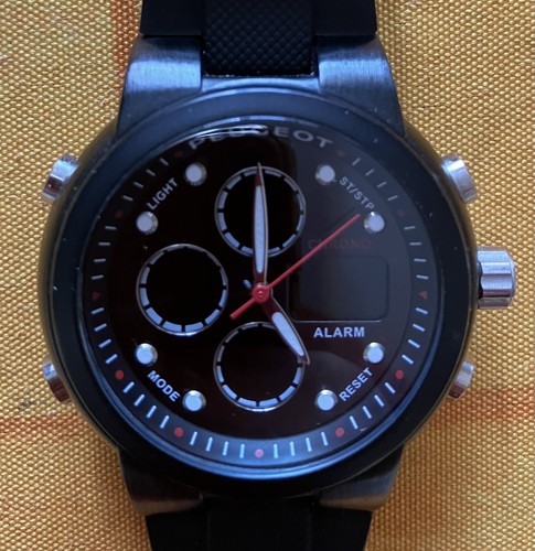 Montre chronograph peugeot - chronograph,