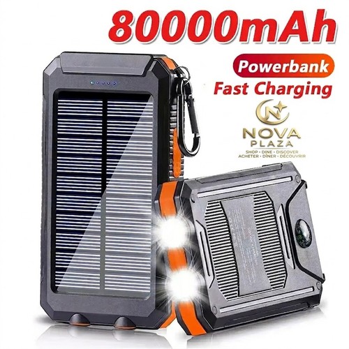 Power bank solaire 12000mah - bank,
