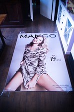 MANGO KATE MOSS C French Bus Shelter Vintage Advertising Fashion Poster Original