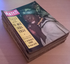 PARIS MATCH - Année 1951