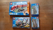 LEGO City TRAIN 7938 + GARE 7937  + RAILS 7895 & 7499 - Avec boîtes et notices