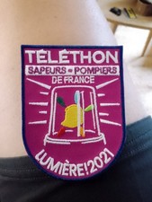 ECUSSON PATCH SAPEURS POMPIER 