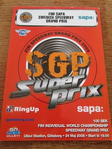 Programme speedway grand - -,
