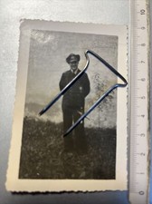 Allemagne Kriegsmarine Photo Quartier Maître EK1 Insigne Dague Casquette