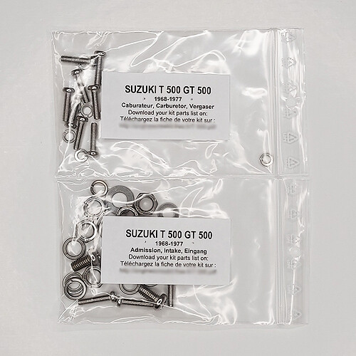 Suzuki 500 1976 1977 kit - gt,