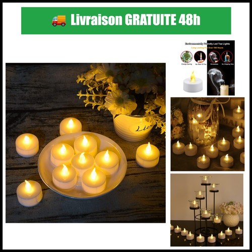 Bougies chauffe plat led sans - chauffe-plat,