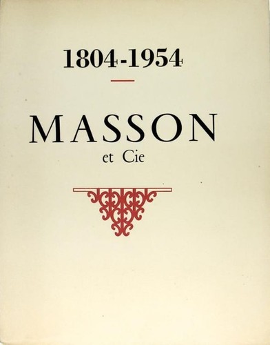 Anonyme masson cie - masson, et