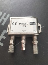 Commutateur DiSEqC 2/1  2 Entrées Satellites 1 Sortie Récepteur Switch 2x1