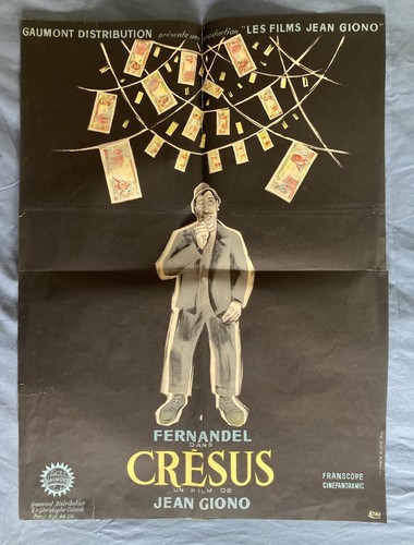 Affiche cinéma crésus - crésus, pierre