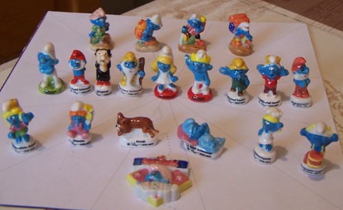 Lot fèves diverses des - lot, 20