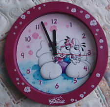 DIDDL Pendule Horloge rose Fonctionne livrée avec pile