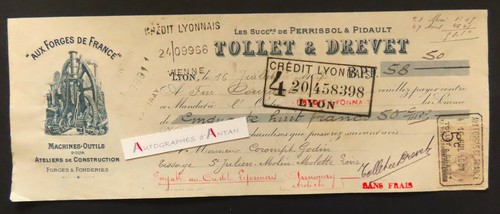 Tollet drevet 1907 aux - tollet, &
