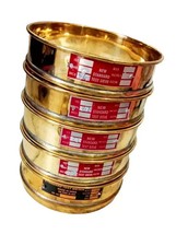 Lot de 5 tamis en laiton de