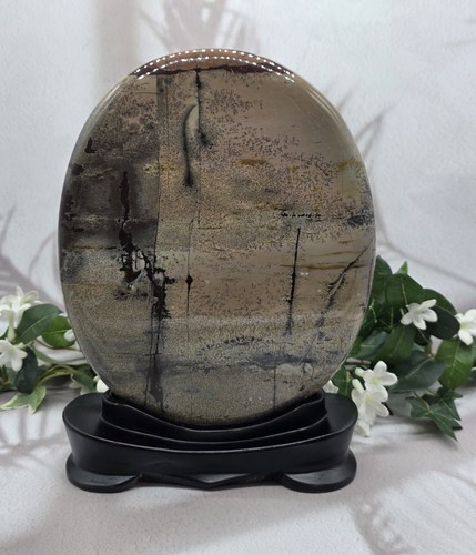 Large picture jasper oval - large,
