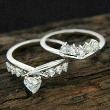 2.60ct White Heart Diamond