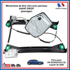 Lève-Vitre Avant Electrique AVD avec panneau Pour VW SCIROCCO (13) - 1K8837462G