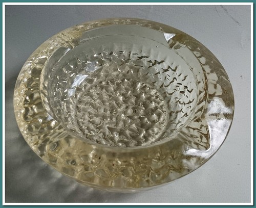 Cendrier vintage verre - vintage, en