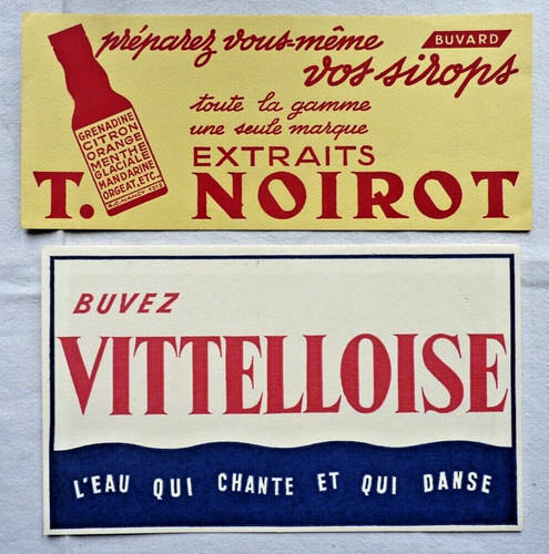 Lot buvards vittelloise - -,