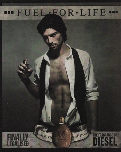 Publicité papier parfum - publicité,