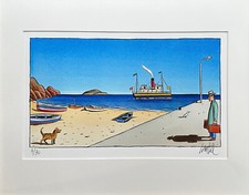 Loustal-Estampe pigmentaire -