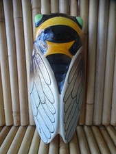 cigale murale en céramique 23