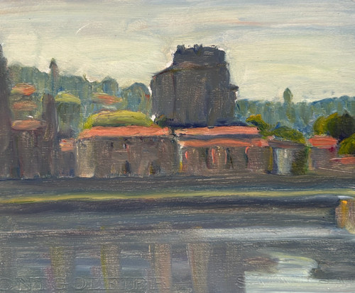 Tableau ancien antonin ponchon - ancien,