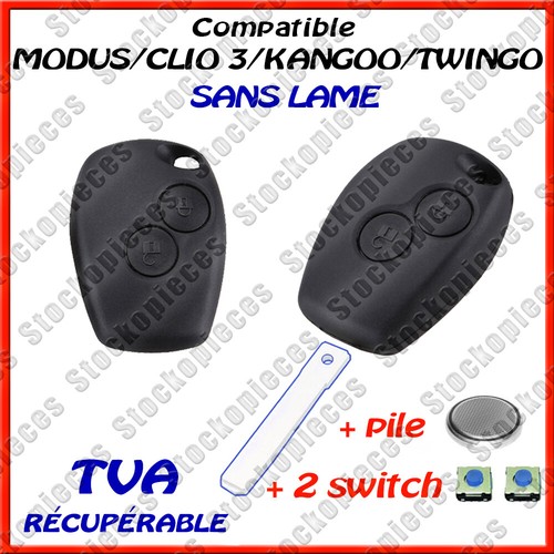 Coque cle plip clio - plip, modus