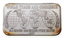 Barre D'Art En Argent De 1 Oz