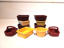 PLAYMOBIL LOT 10 X CAISSES / PANIERS FERMIER / FERME MARCHAND MÉDIÉVAL LÉGUMES