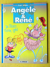 BD ANGELE & RENE N° 9 Le porc tout gai EO 2005 Curd Ridel ETAT NEUF AV1GC15