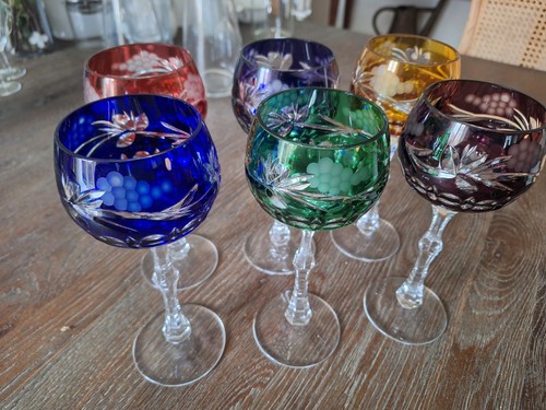 Grands verres vin en - 6,