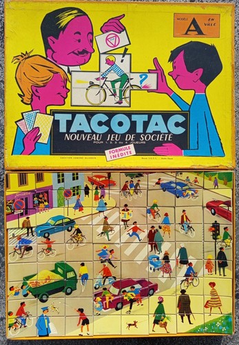 Ancien jeu 1960 tacotac - jeu,