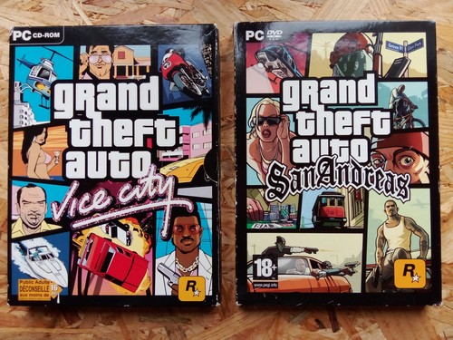 Lot jeux gta vice - 2, city