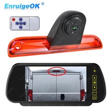 Caméra de recul feu de stop 7"Écran Pour Fiat Ducato Citroën Relay Peugeot Boxer